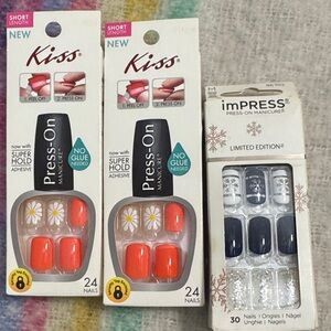 Kiss and imPRESS Press-On Nails Set